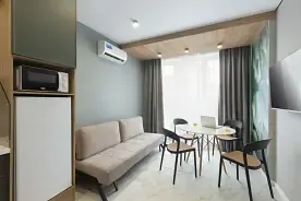 Двухместная студия c 1 спальней (двуспальная кровать), Апарт-отель SunCity, Витязево