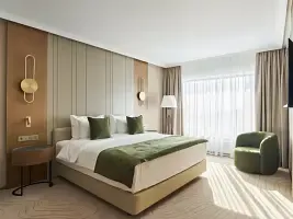 Двухместный люкс (двуспальная кровать), Отель Лахта Тауэрс by ZONT Hotel Group, Санкт-Петербург