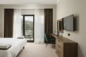 2-x местный делюкс с красивым видом и балконом, Отель Loft Hotel, Новый Афон