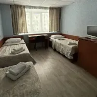 Кровать в общем номере, Отель ООО Гостиница Кама, Краснокамск