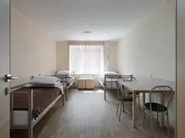 Кровать в общем номере, Отель Авиадом, Санкт-Петербург