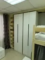 Кровать в общем номере (женский номер) с видом на город, Хостел У Вокзала, Екатеринбург