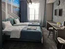 Двухместный номер Comfort с видом на город (2 отдельные кровати), Бутик-отель На Крестовской, Череповец