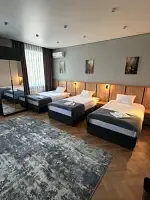 Кровать в общем номере (женский номер) с видом на город, Отель Rioniros, Астрахань