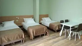 Семейная студия с балконом и рядом с пляжем, Апарт-отель Волны и Песок, Евпатория