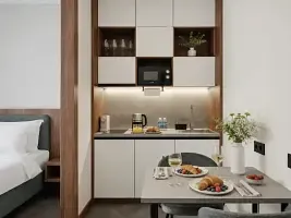 Студия Deluxe, Отель Cosmos Stay Алтай Катунь Апартаменты, Известковый