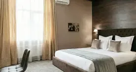 Номер Просторный номер с двухс, СПА-отель Chalet Briole, деревня Зеленая Поляна