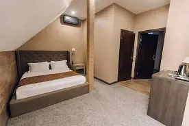 Номер Номер с двухспальной кро, СПА-отель Chalet Briole, деревня Зеленая Поляна