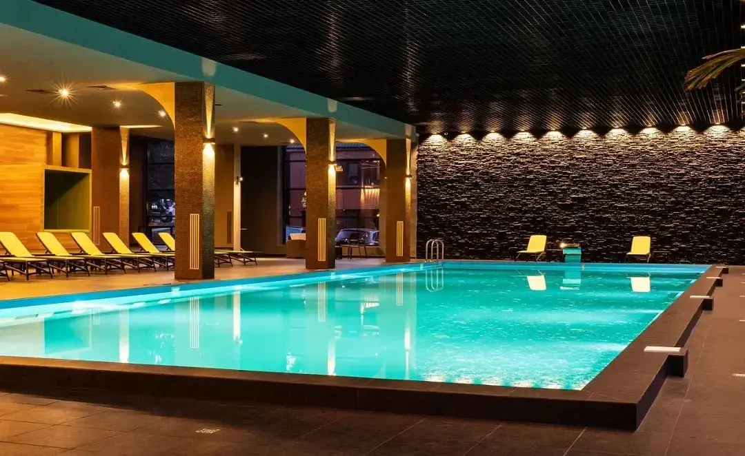 Бассейн — Апарт-отель «Отель Garden Hotel & Spa», Чебоксары