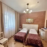Стандарт с двумя раздельными кроватями, Гостиница Мещерский Край, Гусь-Хрустальный район