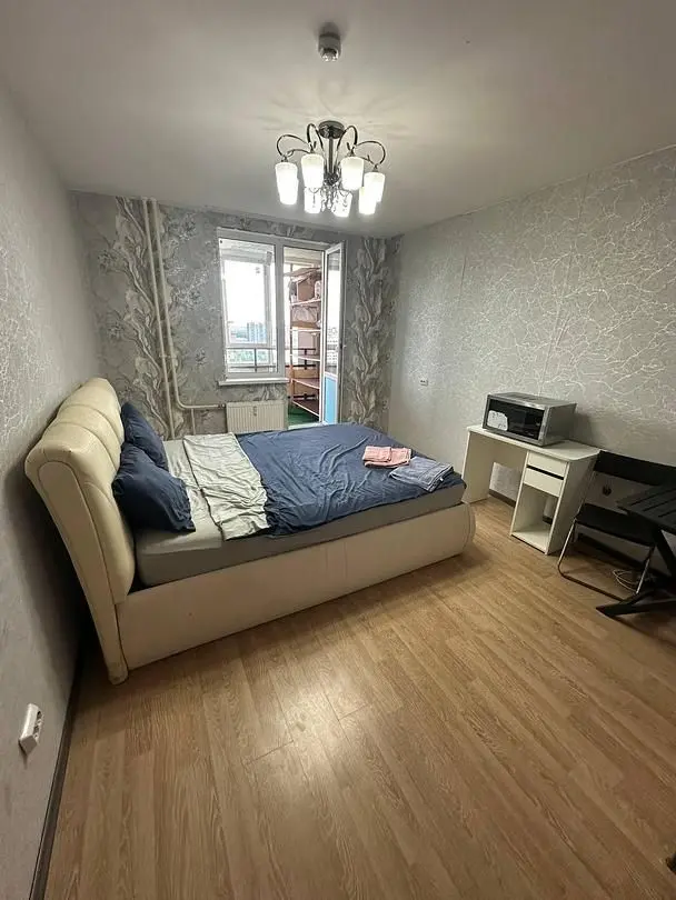 Апартаменты Квартира-студия, 30 м², 2 кровати (Авиаторов Балтики, 15), Мурино, Ленинградская область