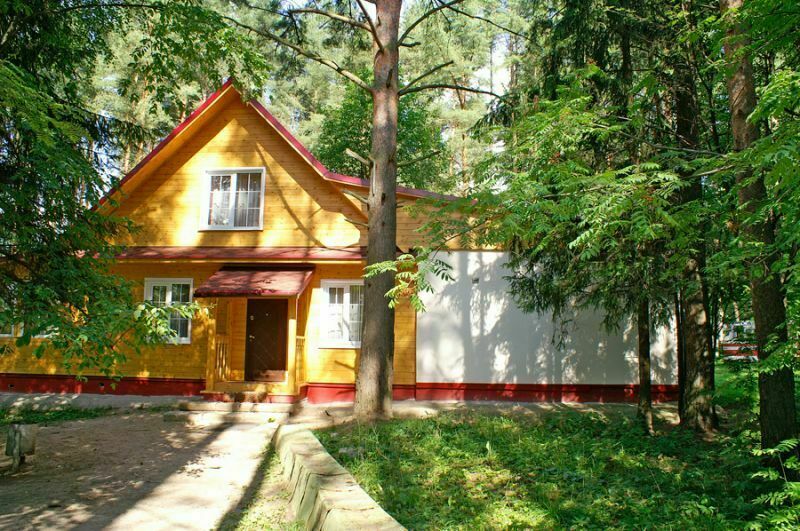 Вид на коттедж