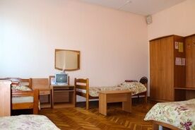Четырёхместный стандартный номер с 4 кроватями, Гостиница Центр профсоюзов, Москва