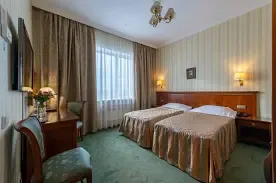 Первая категория (стандарт) с двумя раздельными кроватями 5 ☆, Гостиница ГРИНН, Орёл