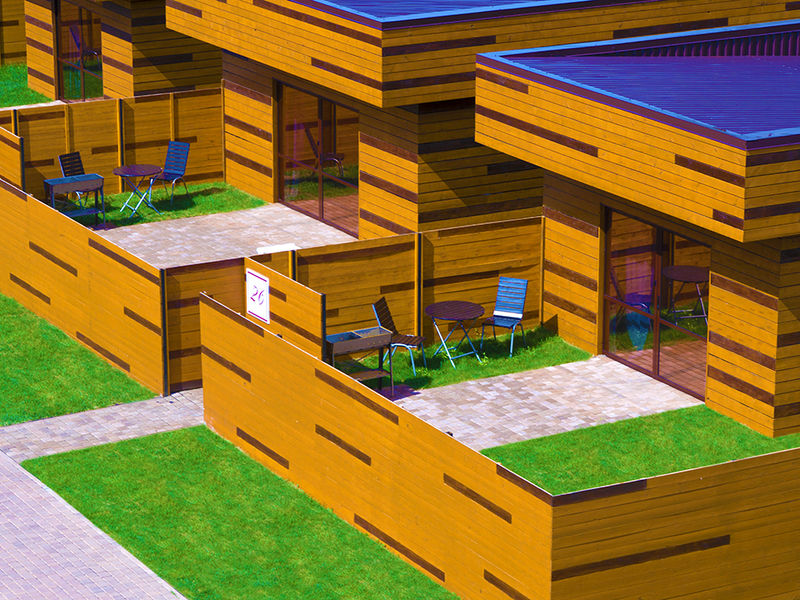 Бунгало 4-местный 2-комнатный (Бунгало 1)