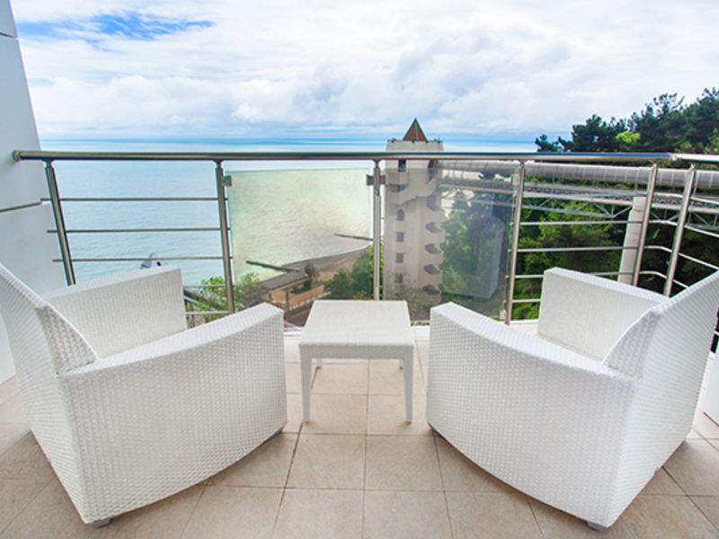 ОЛИМП Люкс двухкомнатный двухместный с балконом № 801, № 803_балкон