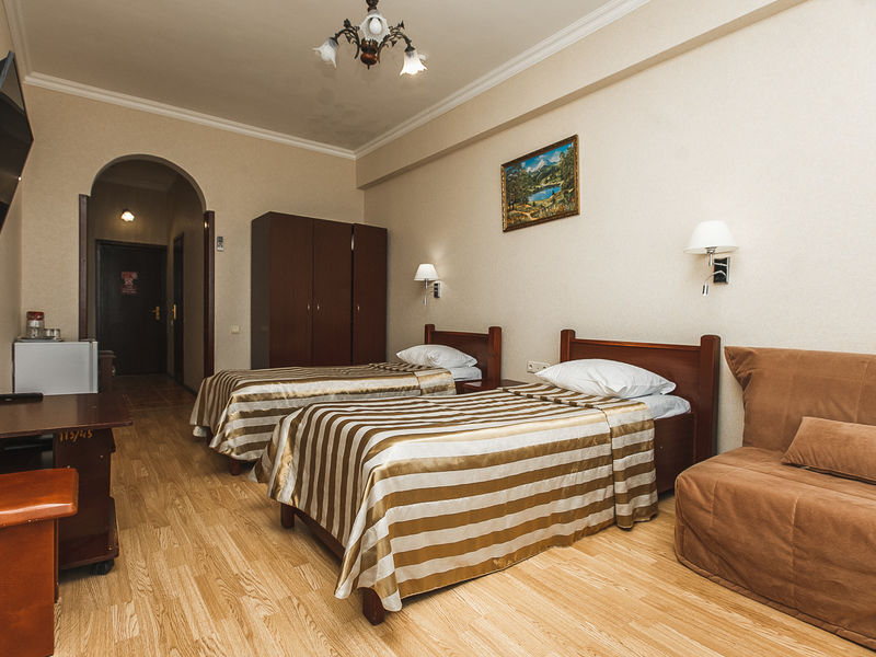 Стандарт 2-местный 1-комнатный без балкона (корпус Б)