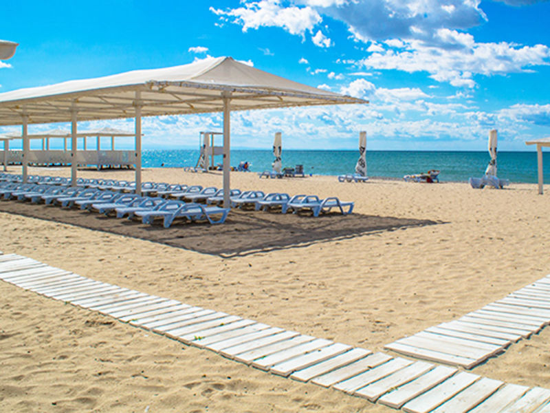 Пляж Лазурный берег | TES-hotel Resort & SPA, Крым