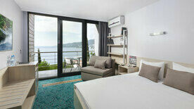 Стандартный улучшенный 3-местный с одной двуспальной кроватью и раскладным креслом Green Park, СПА-отель Green park Yalta-Intourist, Ялта