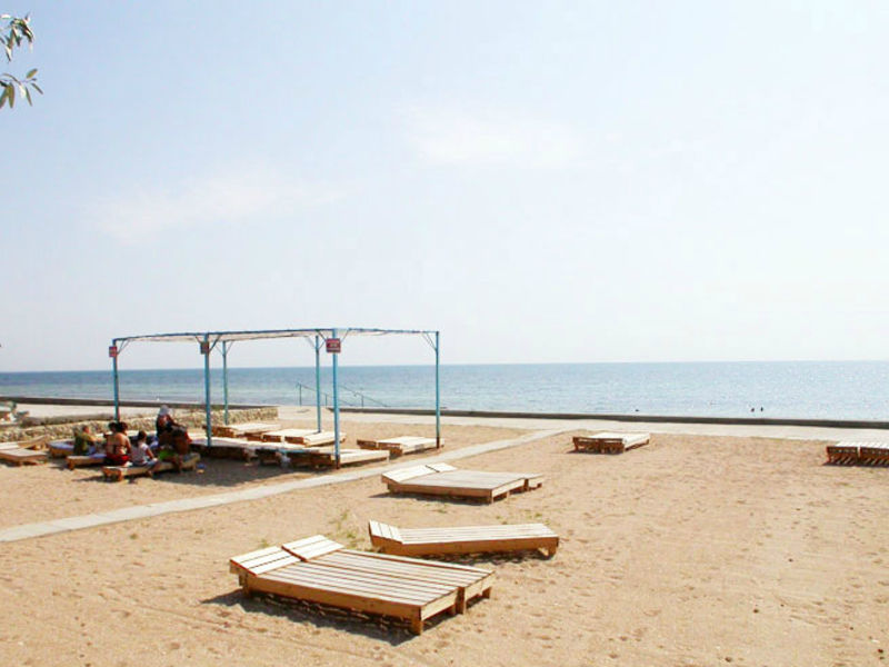 Пляж | им. Н.К.Крупской для детей и детей с родителям, Крым