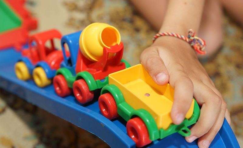 Детская анимация в игровой комнате