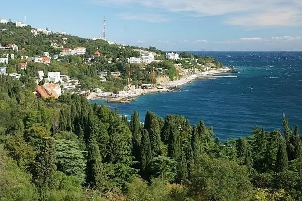 Территория, вид на парк | Симеиз, Крым