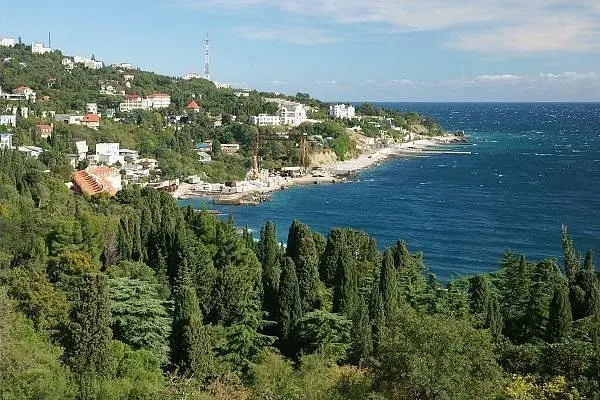 Территория, вид на парк | Симеиз, Крым