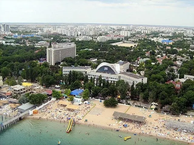 Вид на территорию сверху | Победа, Крым