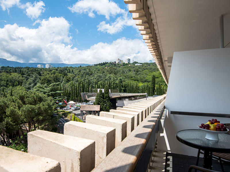 Стандартный 3-местный 2-комнатный с двуспальной кроватью и раскладным диваном