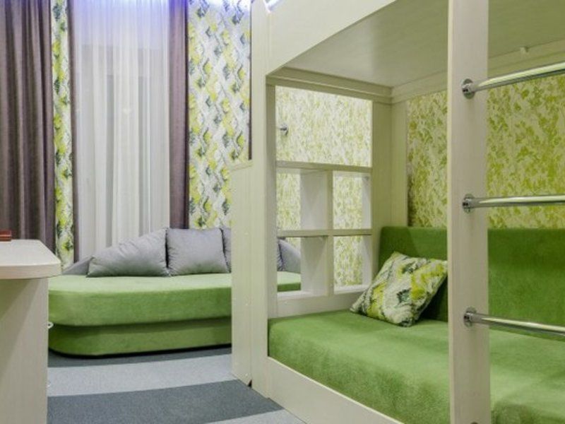 Люкс 5-местный 2-комнатный семейный (45 м²) корпус 2