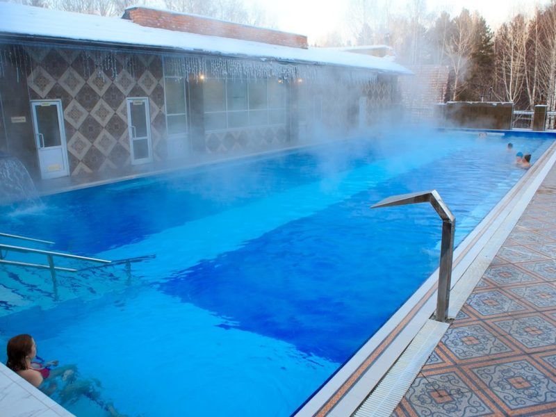 Открытый бассейн | Баден-Баден Термы Реж, Свердловская область