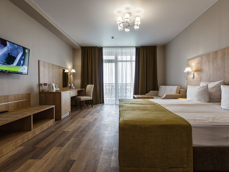 Студия 2-местная улучшенная с видом на реку