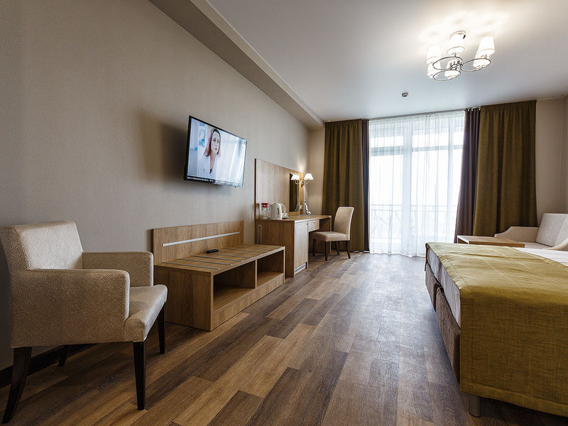 Студия 2-местная улучшенная с видом на реку