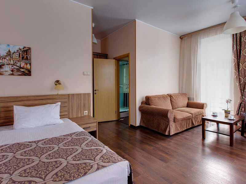 Студия 2-местный 1-комнатный