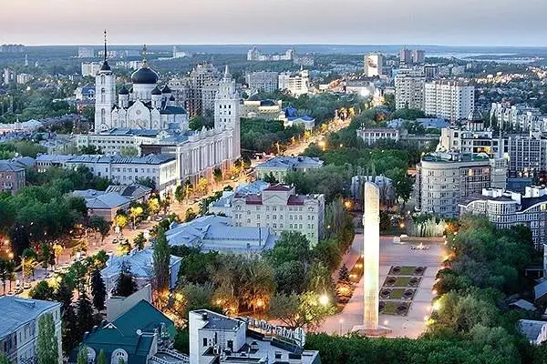 Вид на город | А-отель Брно, Воронежская область
