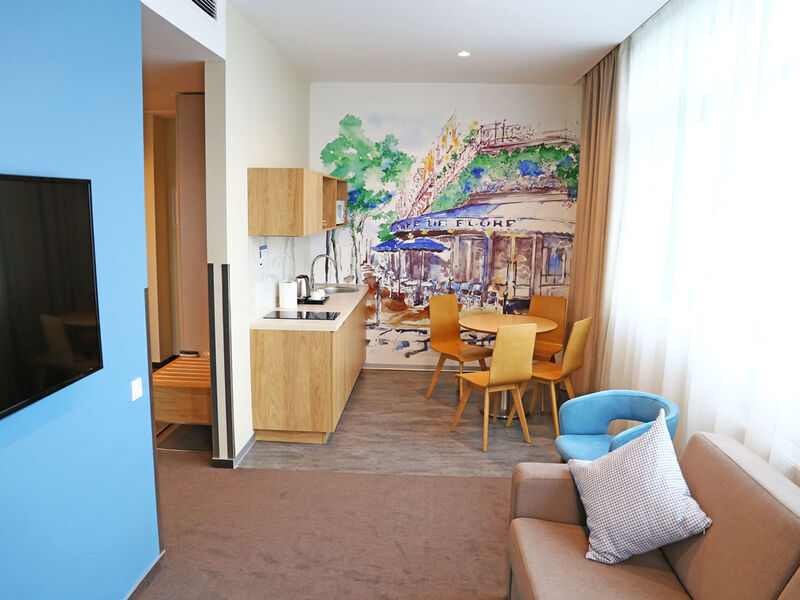 Апартаменты 2-местный 2-комнатный