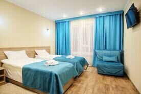 Стандарт 2-местный с раздельными кроватями, Отель KORONA, Архыз