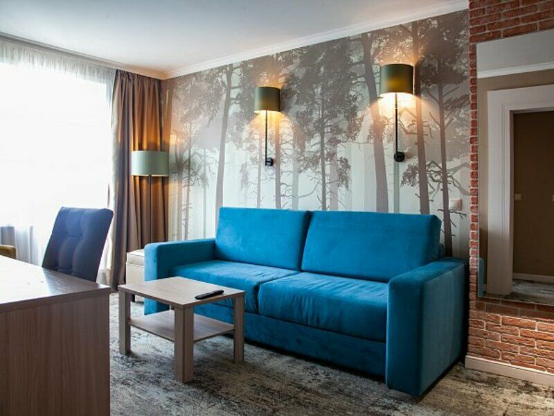 Люкс 2-местный 2-комнатный (вид на территорию)