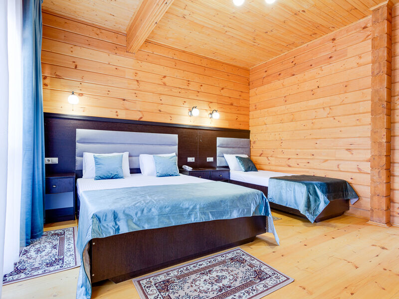 Делюкс 3-местный (деревянный)