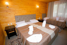 Коттедж 2-местный с дополнительным местом кровать, Отель Slavyanka Ultra All Inclusive Hotel, Анапа