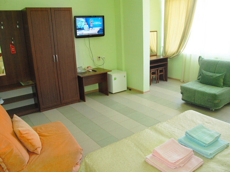 Студия 2-местный 1-комнатный