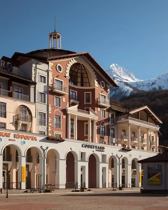 Внешний вид | Courtyard by Marriott Sochi Krasnaya Polyana Hotel, Краснодарский край