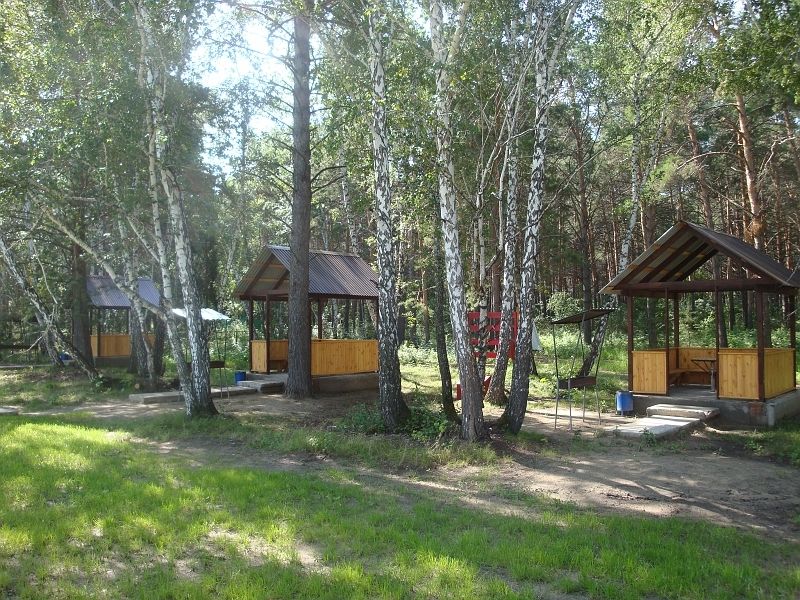 Маленькая мангальная площадка