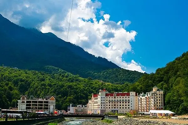 Роза Хутор. Долина летом | Radisson Rosa Khutor, Краснодарский край