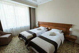 Стандарт 2-местный, двухспальной кроватью без балкона, Отель Звездный, Сочи