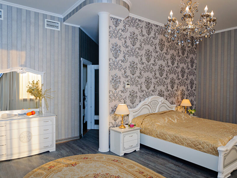 Люкс Серебрянный 3-комнатный 4-местный с кухней, 115 м.кв., 6 этаж