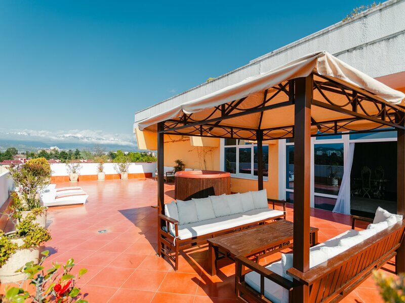 Люкс 2-местный 2-комнатный с террасой