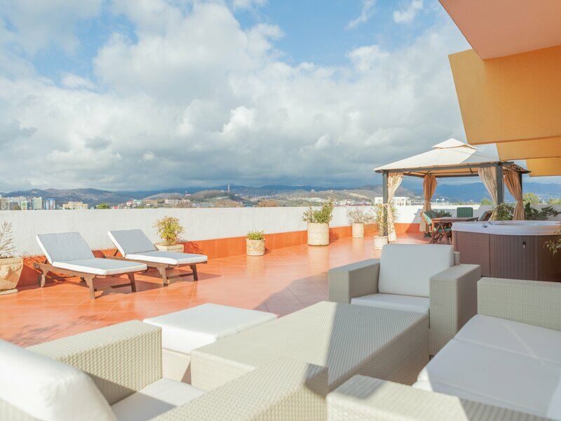 Люкс 2-местный 2-комнатный с террасой