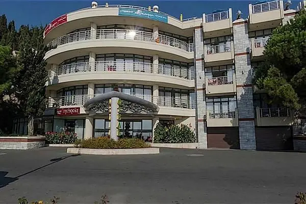 Фасад корпус | Аквапарк, Крым