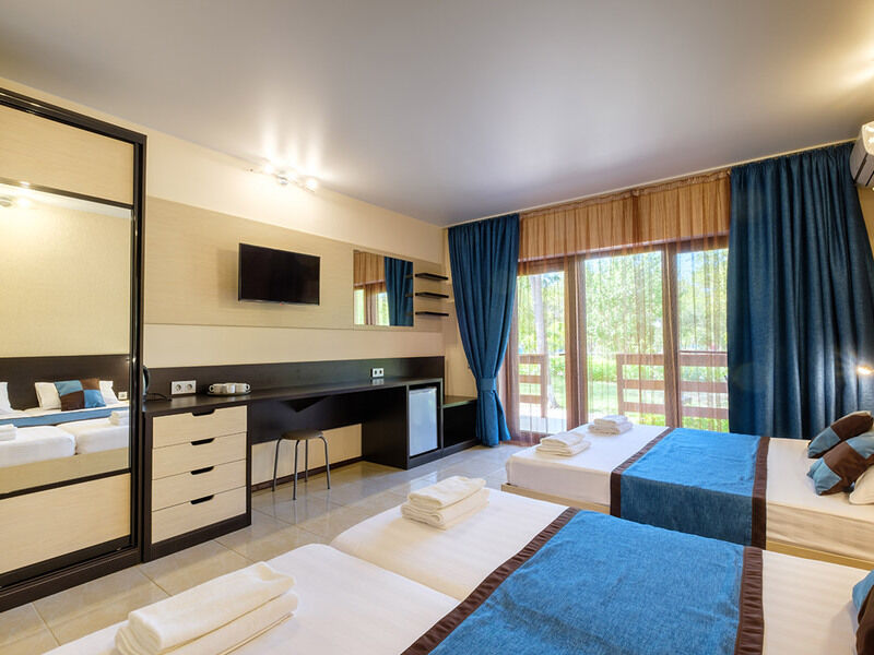 Deluxe 2-местный 1-комнатный